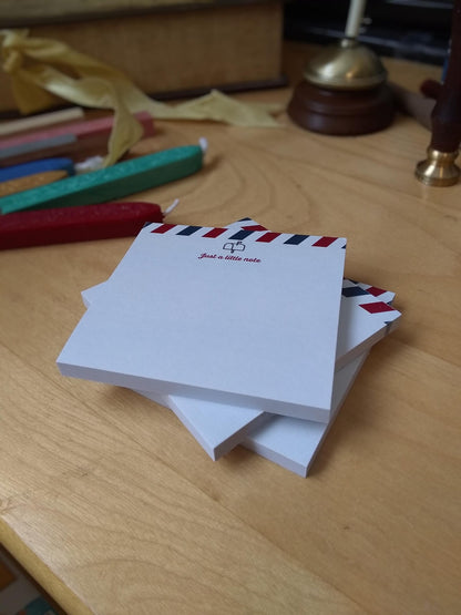 A little note (sticky notes)
